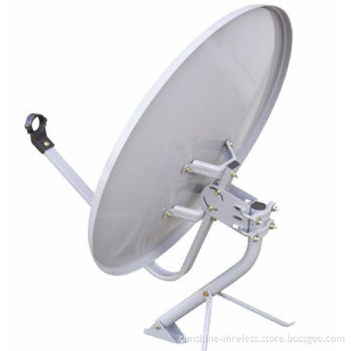Outdoor Satellite TV Antenna, Ku Band 60cm Dish Antenna